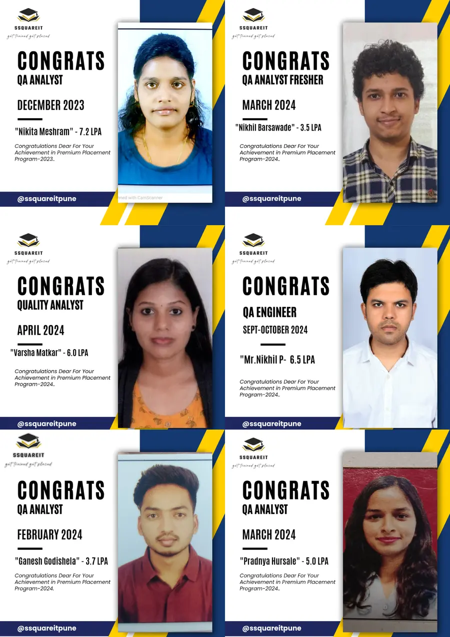 SSquareIT latest placement records 7